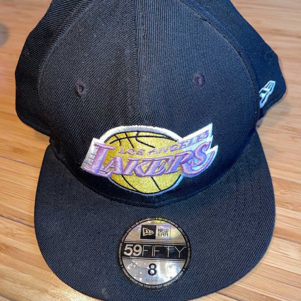 LA Lakers New Era Hardwood Classics Vintage Hat - image 1