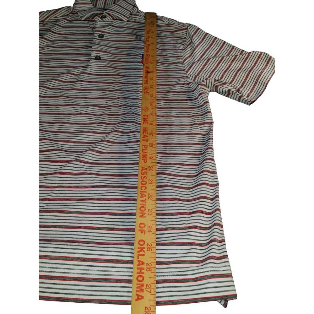 Footjoy Footjoy Golf Polo Shirt Men Sz S JP Strip… - image 4