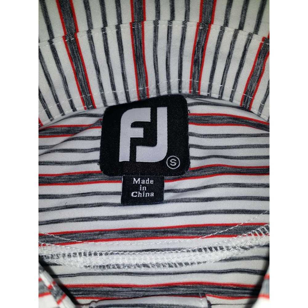 Footjoy Footjoy Golf Polo Shirt Men Sz S JP Strip… - image 7