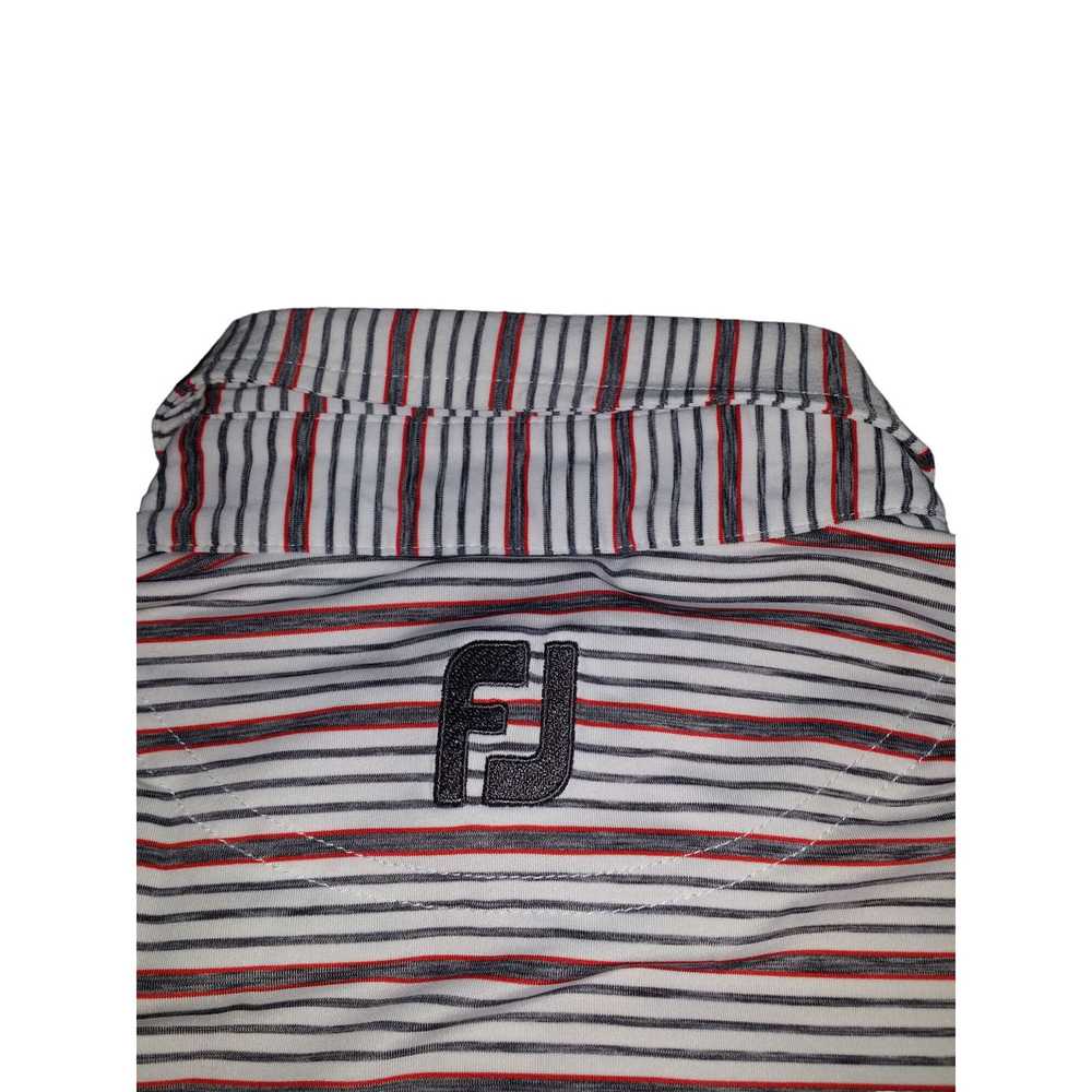 Footjoy Footjoy Golf Polo Shirt Men Sz S JP Strip… - image 9