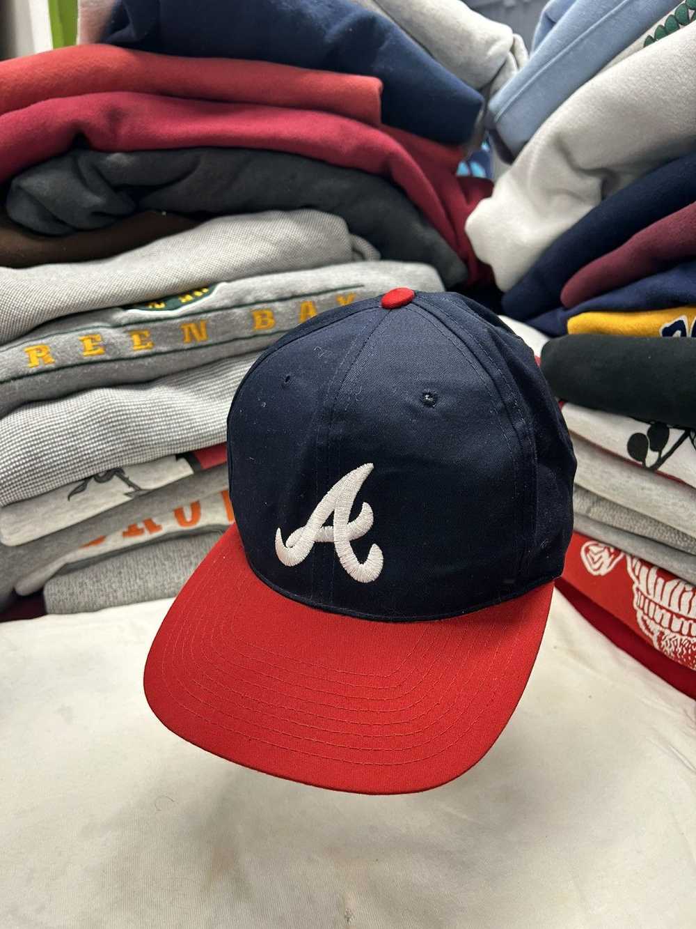 MLB × Trucker Hat × Vintage Crazy Vintage 90s Atl… - image 1