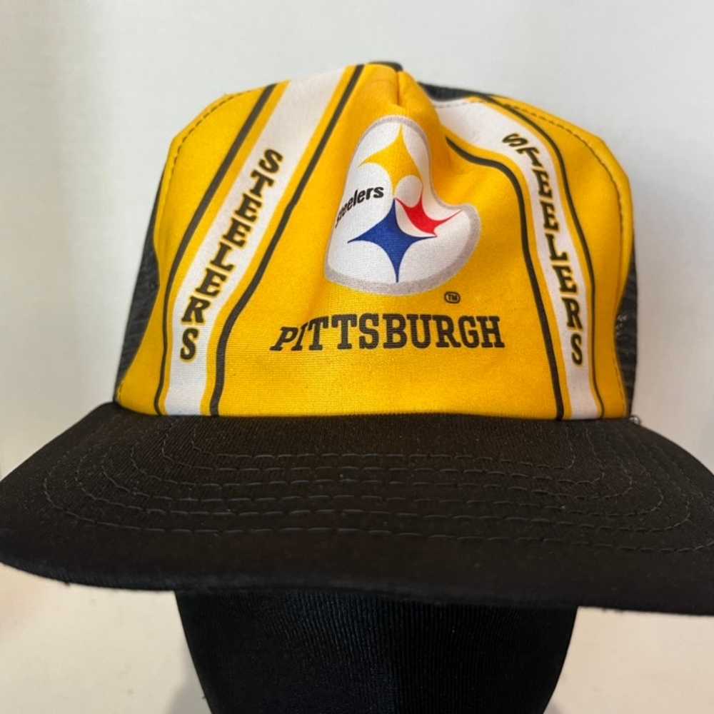 Pittsburgh Steelers Trucker Hat vintage - image 1