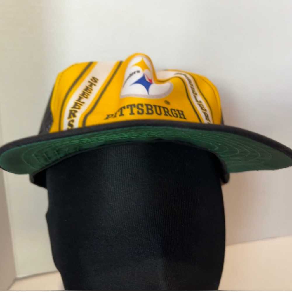 Pittsburgh Steelers Trucker Hat vintage - image 5