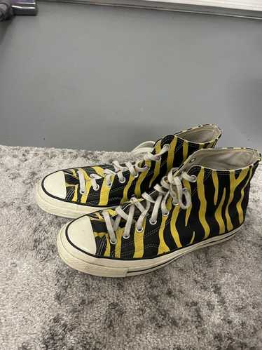 Converse Converse High Tops Black/Yellow Zebra