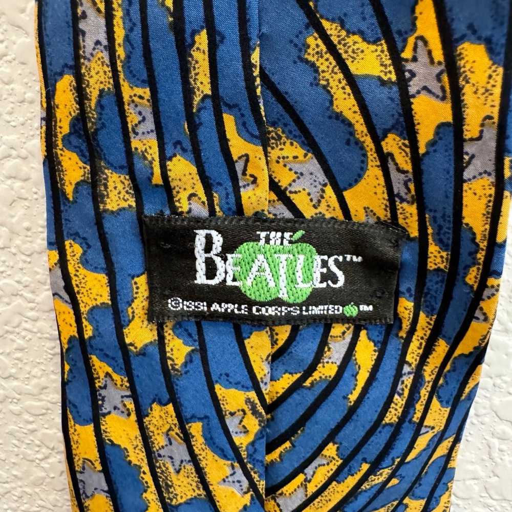 The Beatles vintage silk tie - image 3