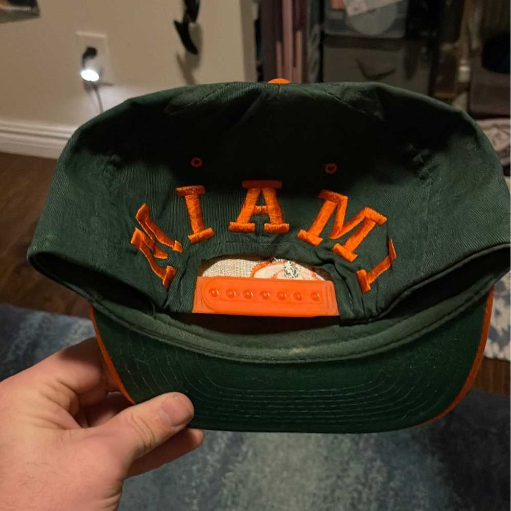 Vintage Miami Hurricanes SnapBack - image 2