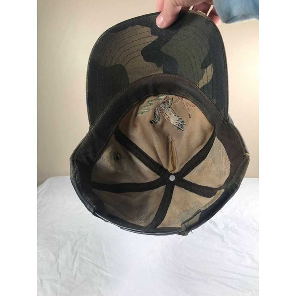 Vintage duck hunting outdoors snapback hat cap - image 4