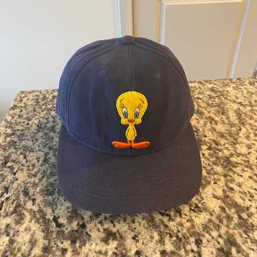 Vintage Looney Tunes Tweety Bird Hat - image 1