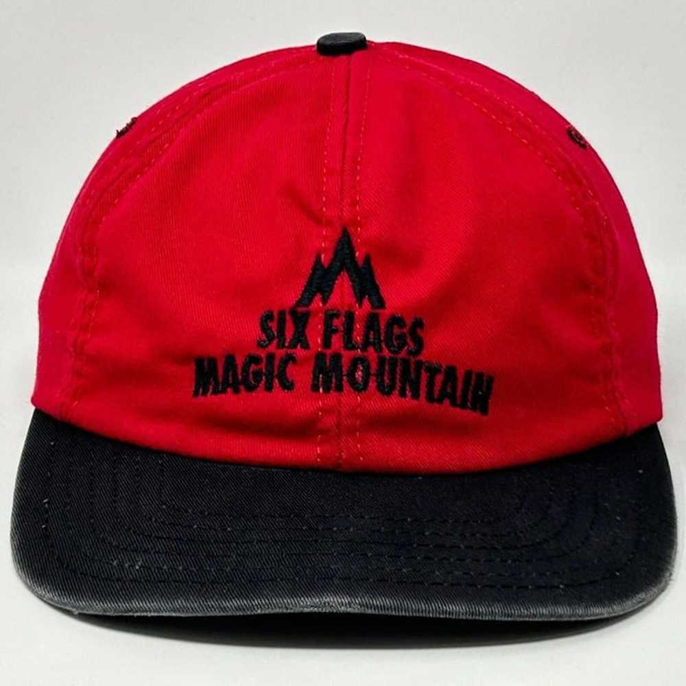 Six Flags Magic Mountain Vintage 90s Hat Made In … - image 10