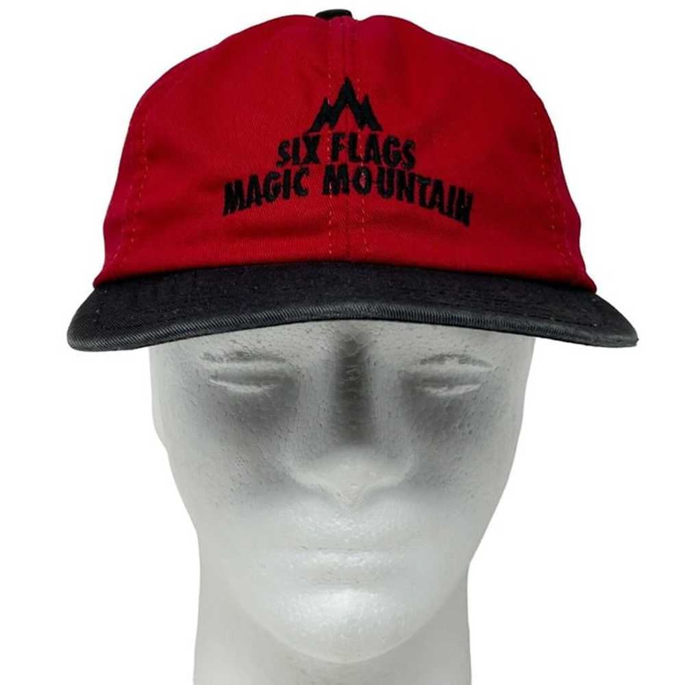 Six Flags Magic Mountain Vintage 90s Hat Made In … - image 2