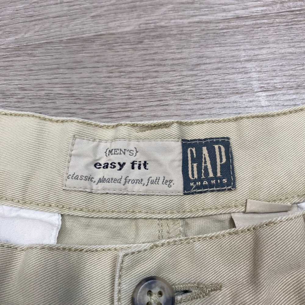 Gap × Vintage VTG 90s Gap Easy Fit Pleated Khakis… - image 4