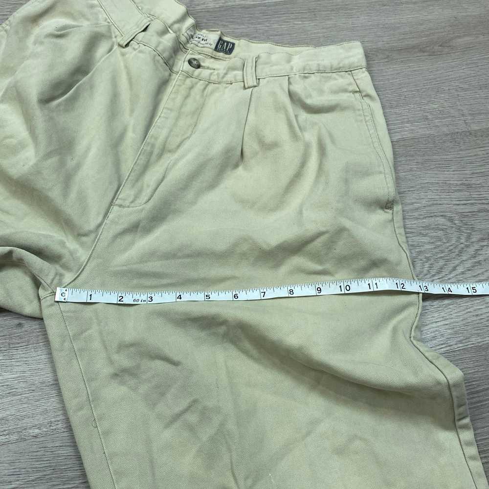 Gap × Vintage VTG 90s Gap Easy Fit Pleated Khakis… - image 6