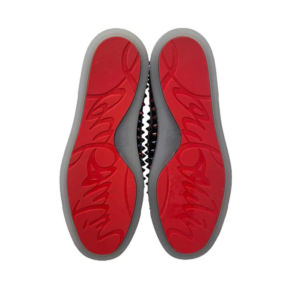 Christian Louboutin Roller Boat leather trainers - image 4