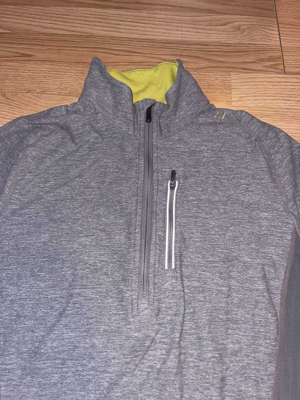 Lululemon Lululemon Men's Gray Quarter Zip Light … - image 3