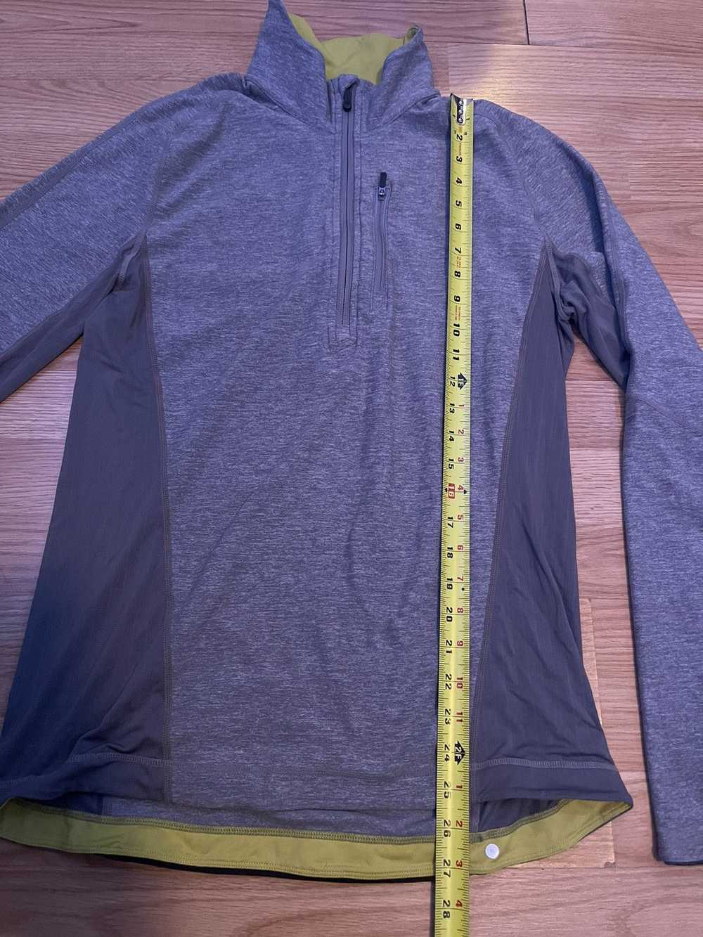 Lululemon Lululemon Men's Gray Quarter Zip Light … - image 4