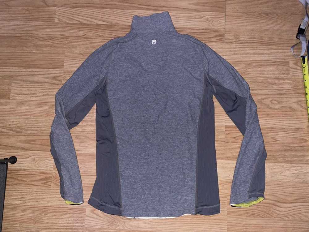 Lululemon Lululemon Men's Gray Quarter Zip Light … - image 6