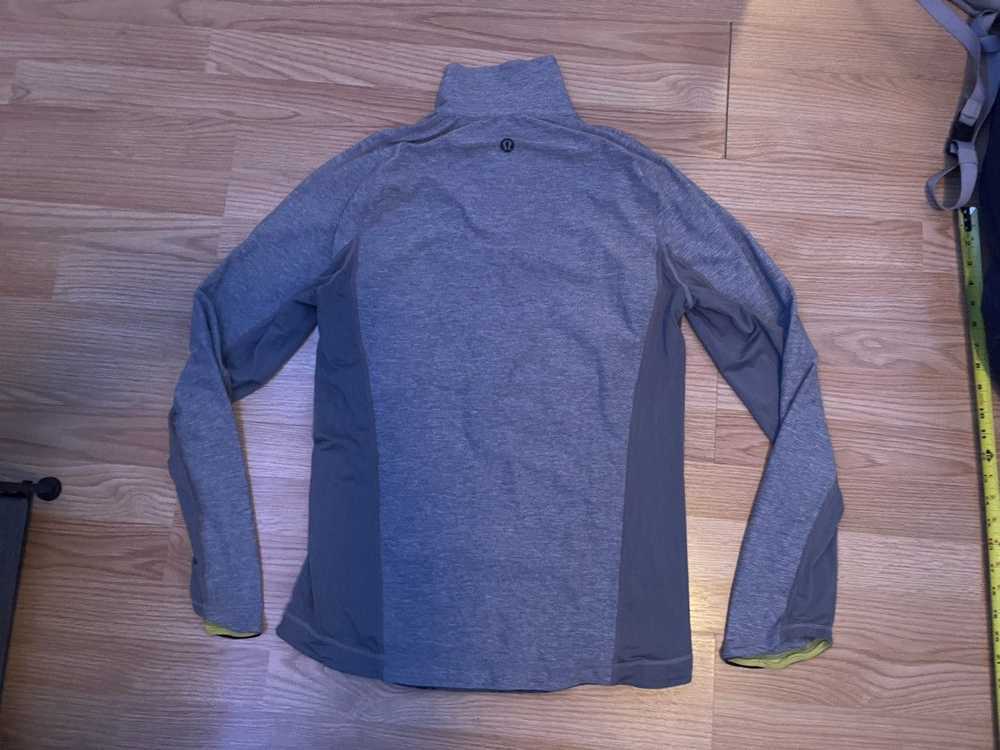 Lululemon Lululemon Men's Gray Quarter Zip Light … - image 7