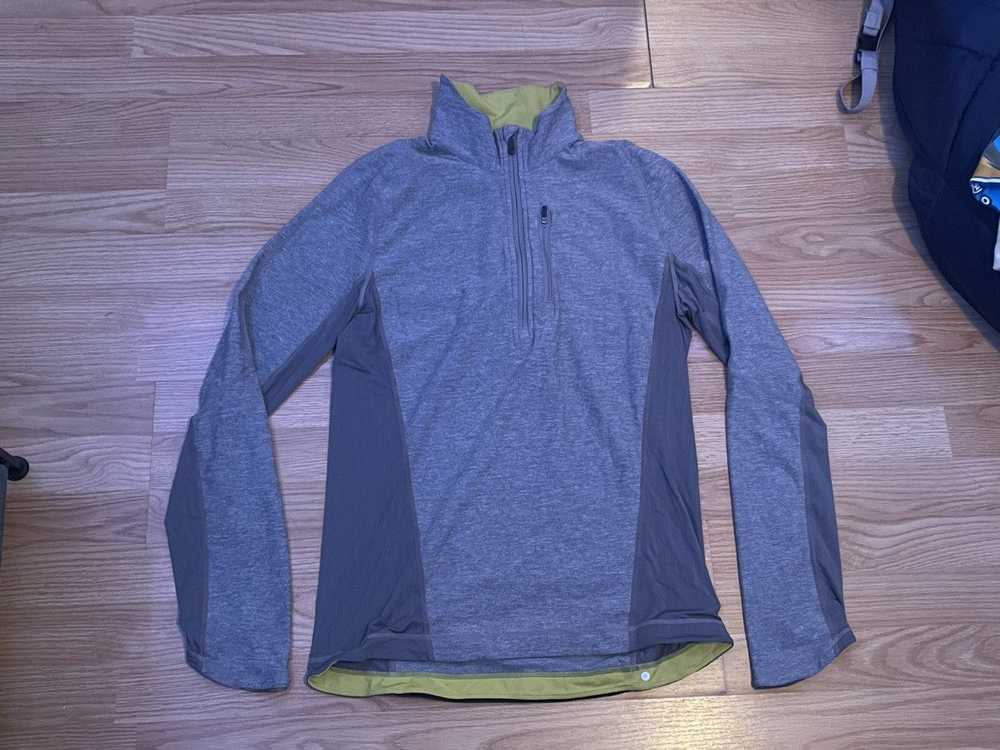 Lululemon Lululemon Men's Gray Quarter Zip Light … - image 9