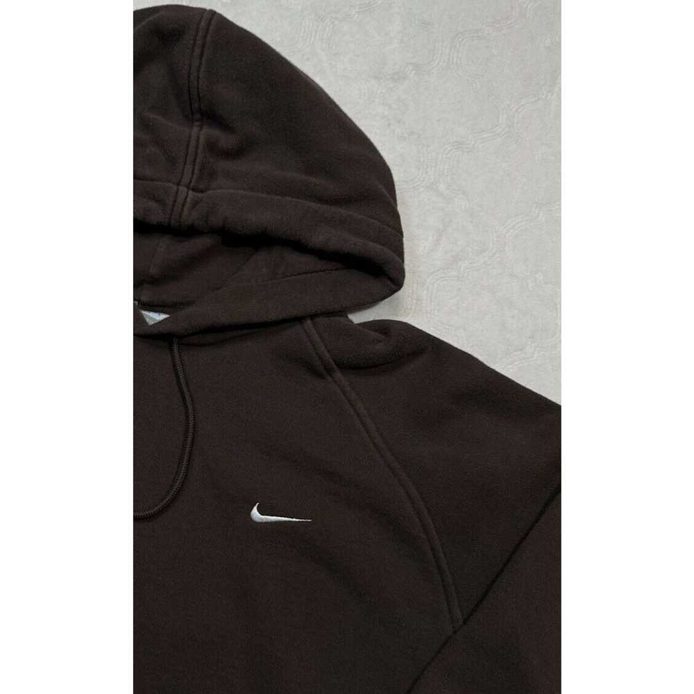 Nike VINTAGE NIKE 90s Y2k BROWN HOODIE SIZE Large… - image 4