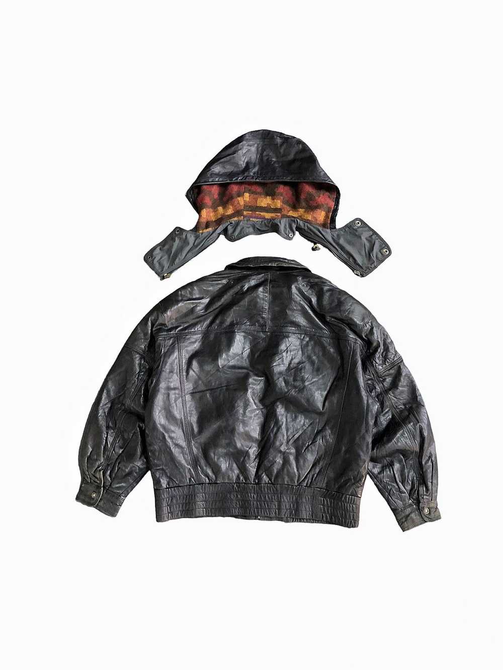 Bally × Leather Jacket × Vintage Circa 1980s Ball… - image 10