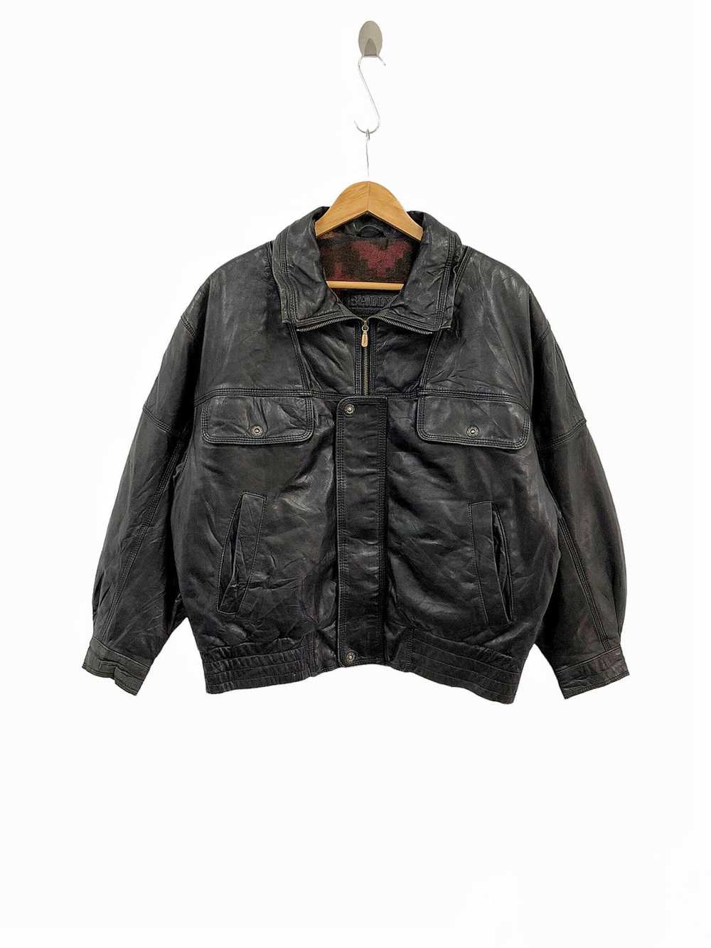 Bally × Leather Jacket × Vintage Circa 1980s Ball… - image 11