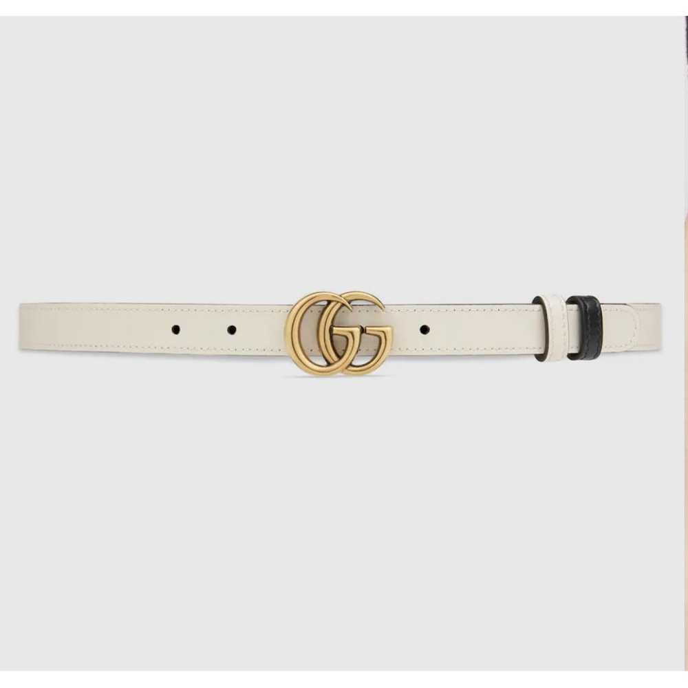 Gucci Gg Buckle leather belt - image 10