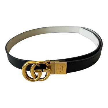 Gucci Gg Buckle leather belt - image 1