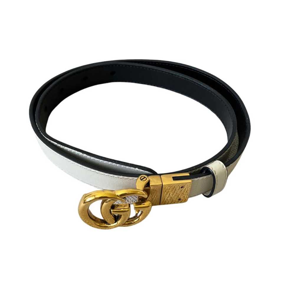 Gucci Gg Buckle leather belt - image 5