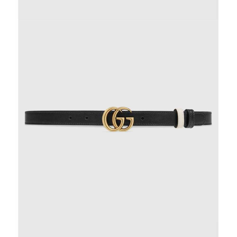 Gucci Gg Buckle leather belt - image 9