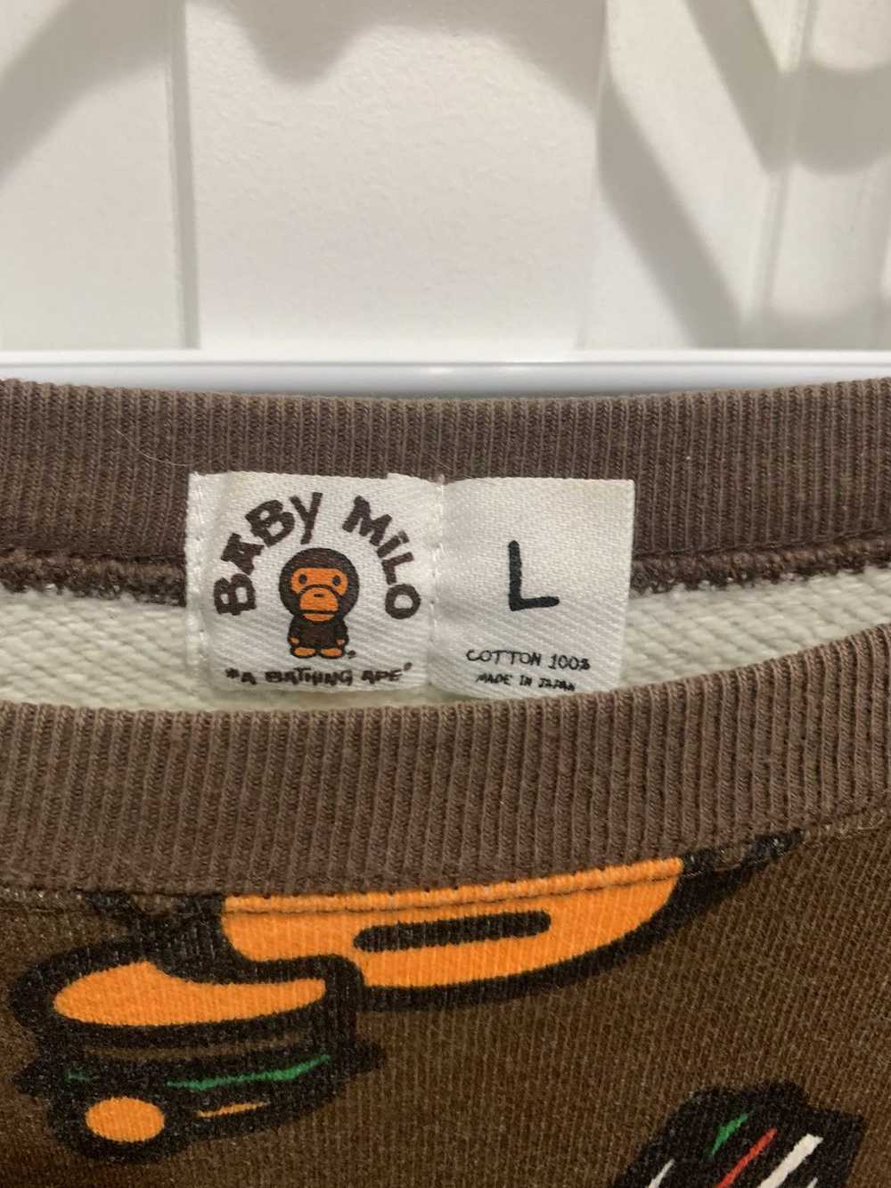 Bape Baby Milo Junk food Crewneck - image 3