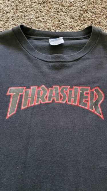 Hanes × Thrasher × Vintage Rare Thrasher vintage hoodie