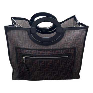 Fendi Runaway Shopping leather tote