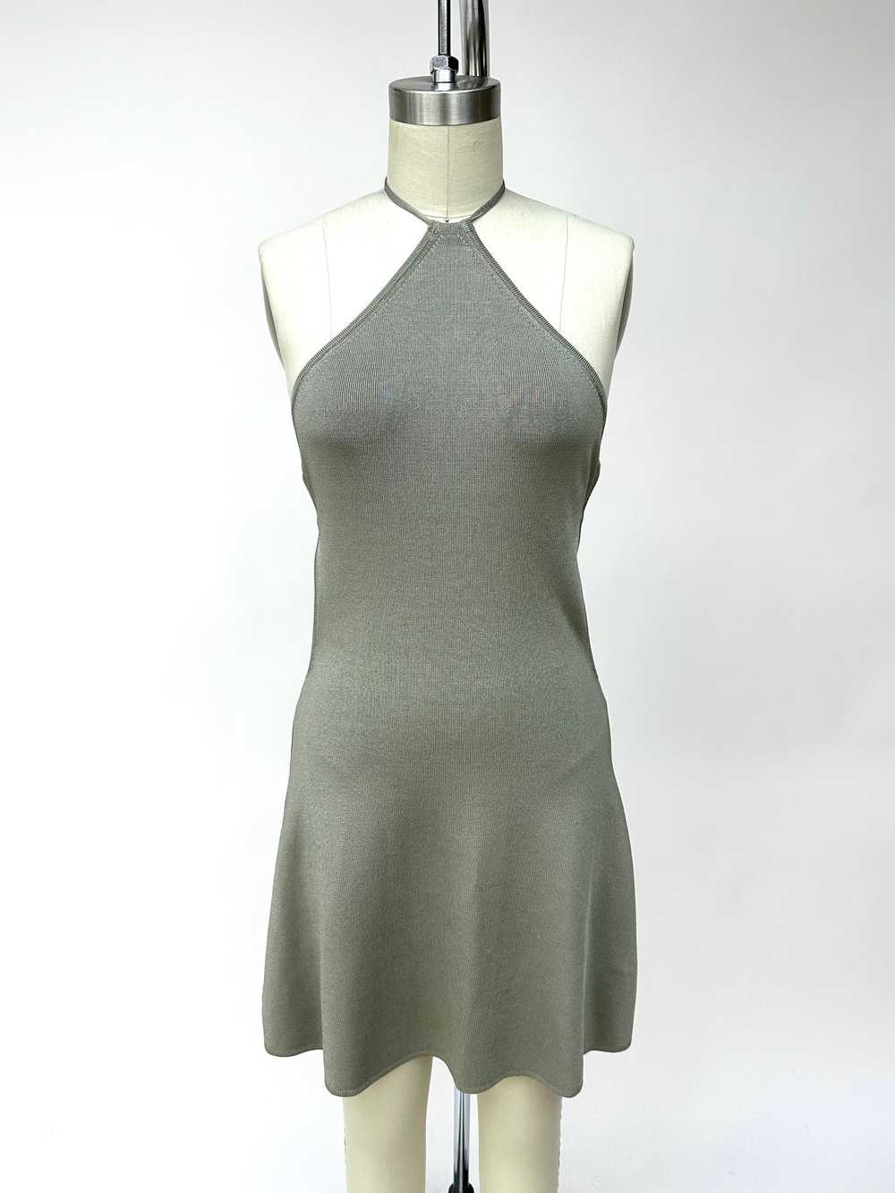 Cult Gaia Knit Halter Dress - image 1