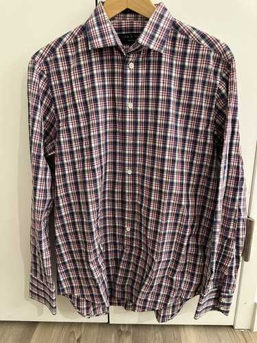 Rag & Bone Rag & Bone Checkered Dress Shirt - image 1