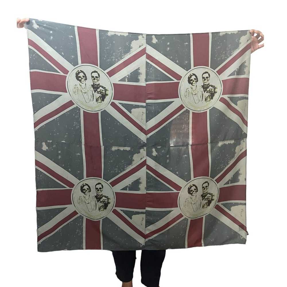 Japanese Brand Union jack flag scarves Gawd save … - image 1