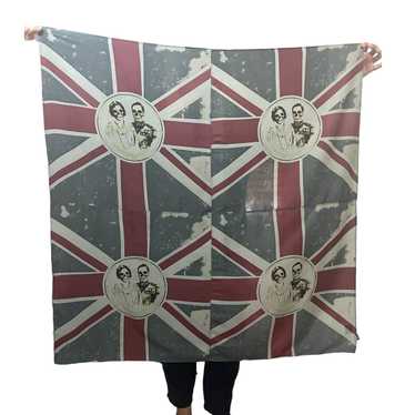 Japanese Brand Union jack flag scarves Gawd save … - image 1