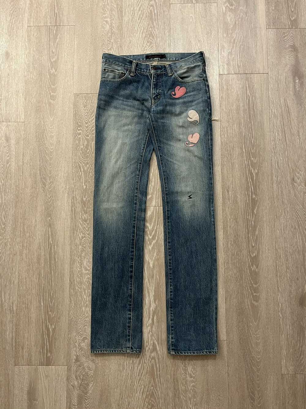 Undercover aw05 Arts & Crafts Heart Denim - image 2