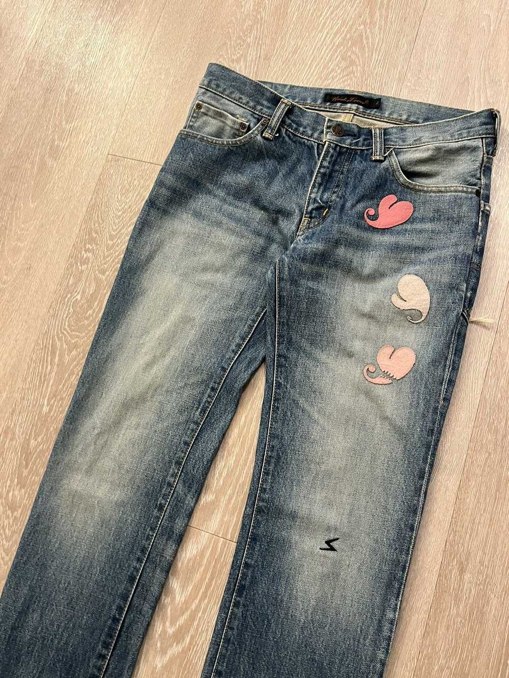 Undercover aw05 Arts & Crafts Heart Denim - image 3