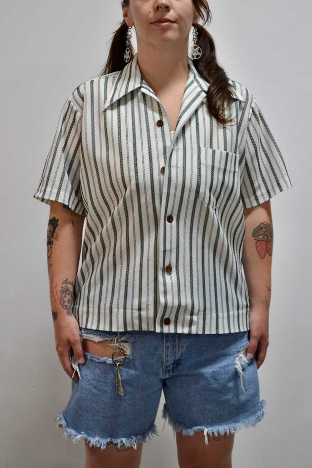 Vintage Boxy Button Up - image 1