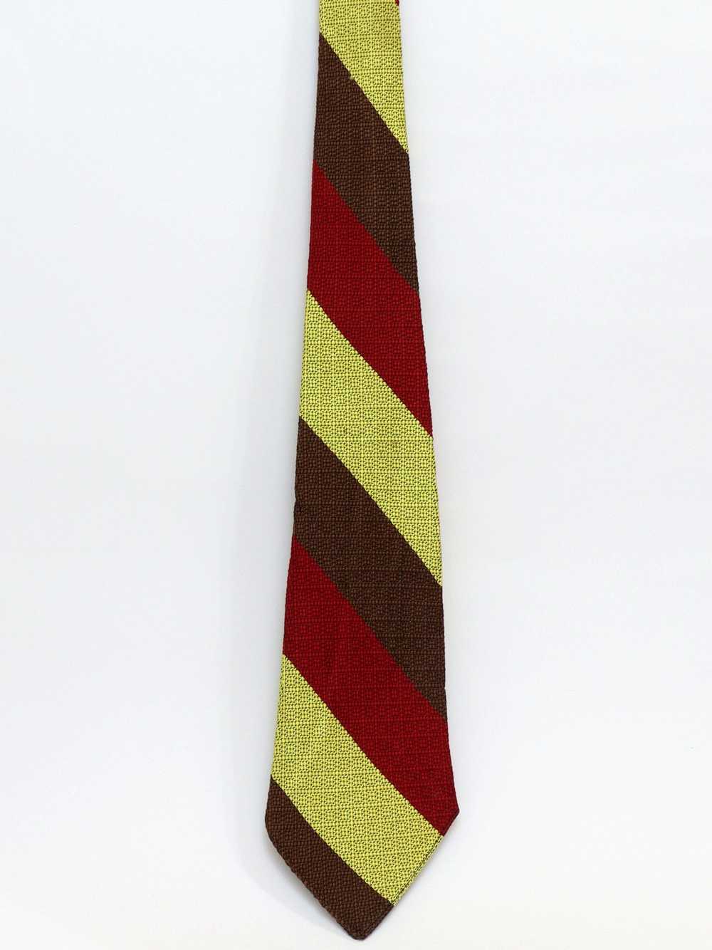 1960's All Silk by Hut Mens Diagonal Necktie - image 1