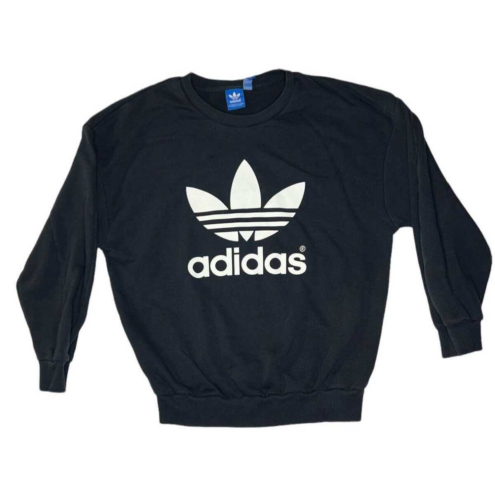 Adidas Vintage Adidas Crewneck Sweatshirt Trefoil… - image 1