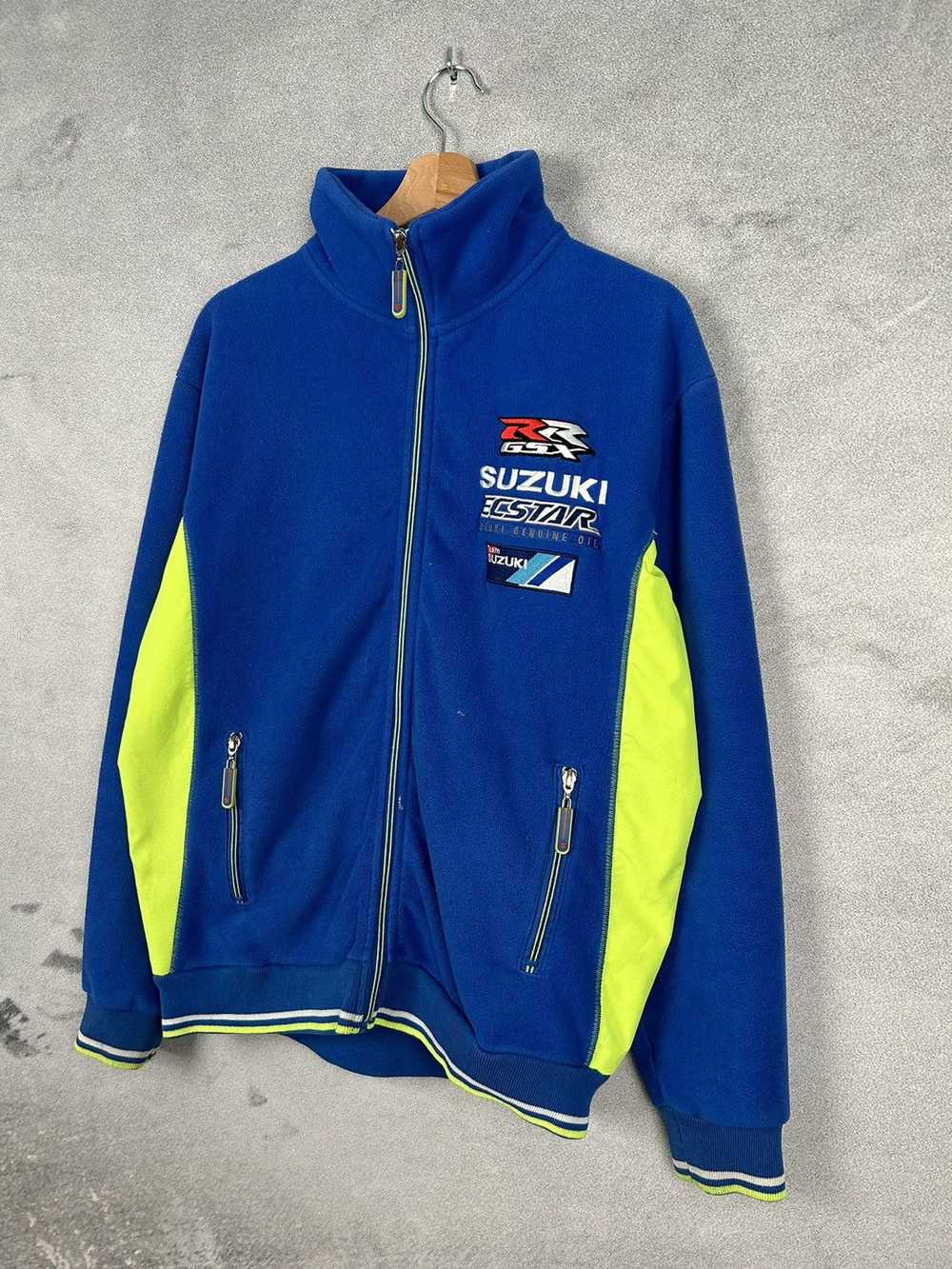 Racing × Vintage Vintage Suzuki Team Racing Fleec… - image 2