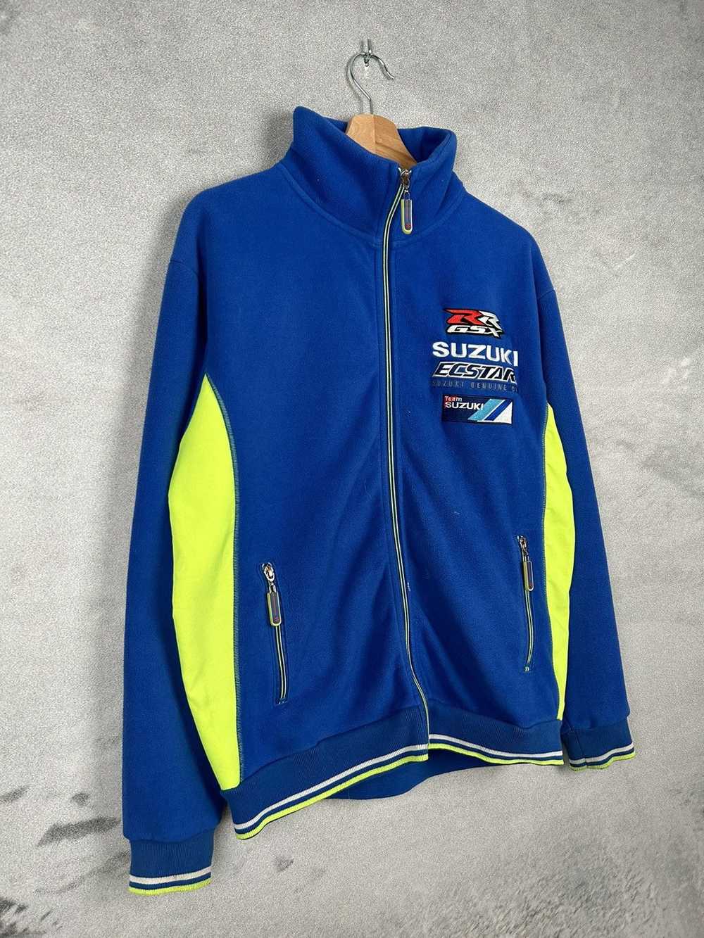 Racing × Vintage Vintage Suzuki Team Racing Fleec… - image 4