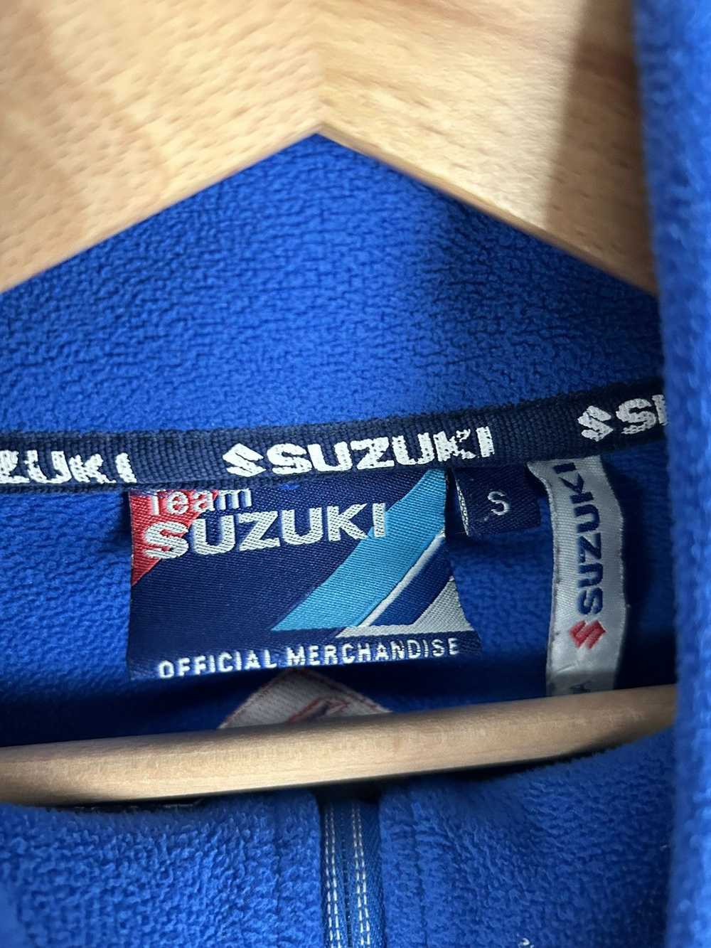 Racing × Vintage Vintage Suzuki Team Racing Fleec… - image 6