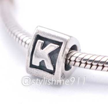 pandora Authentic PANDORA Alphabet Letter - K - 7… - image 1