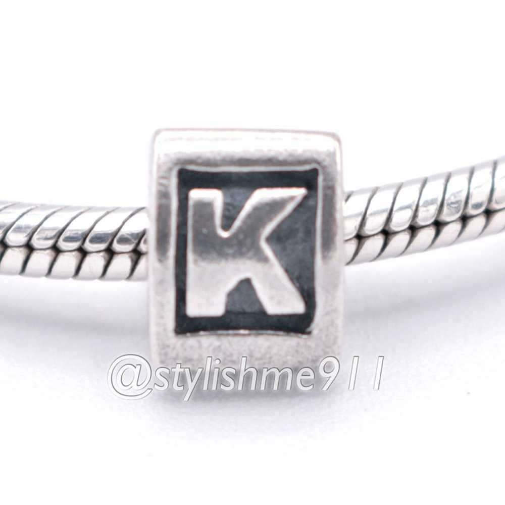 pandora Authentic PANDORA Alphabet Letter - K - 7… - image 2