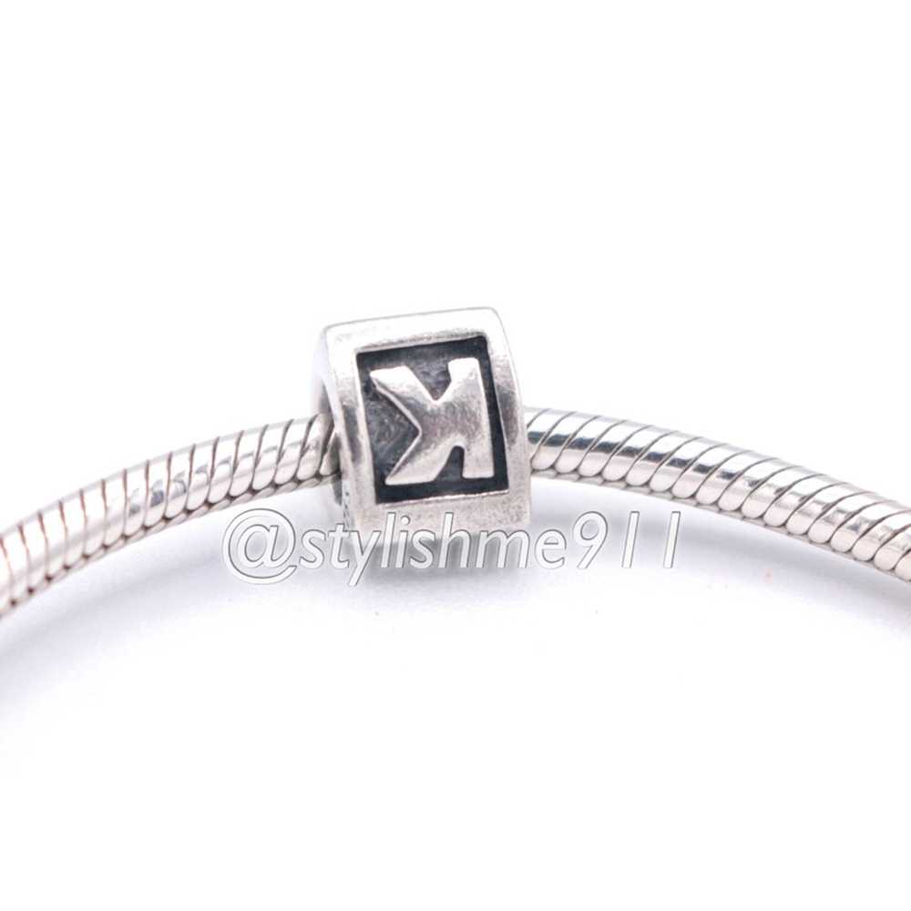 pandora Authentic PANDORA Alphabet Letter - K - 7… - image 4