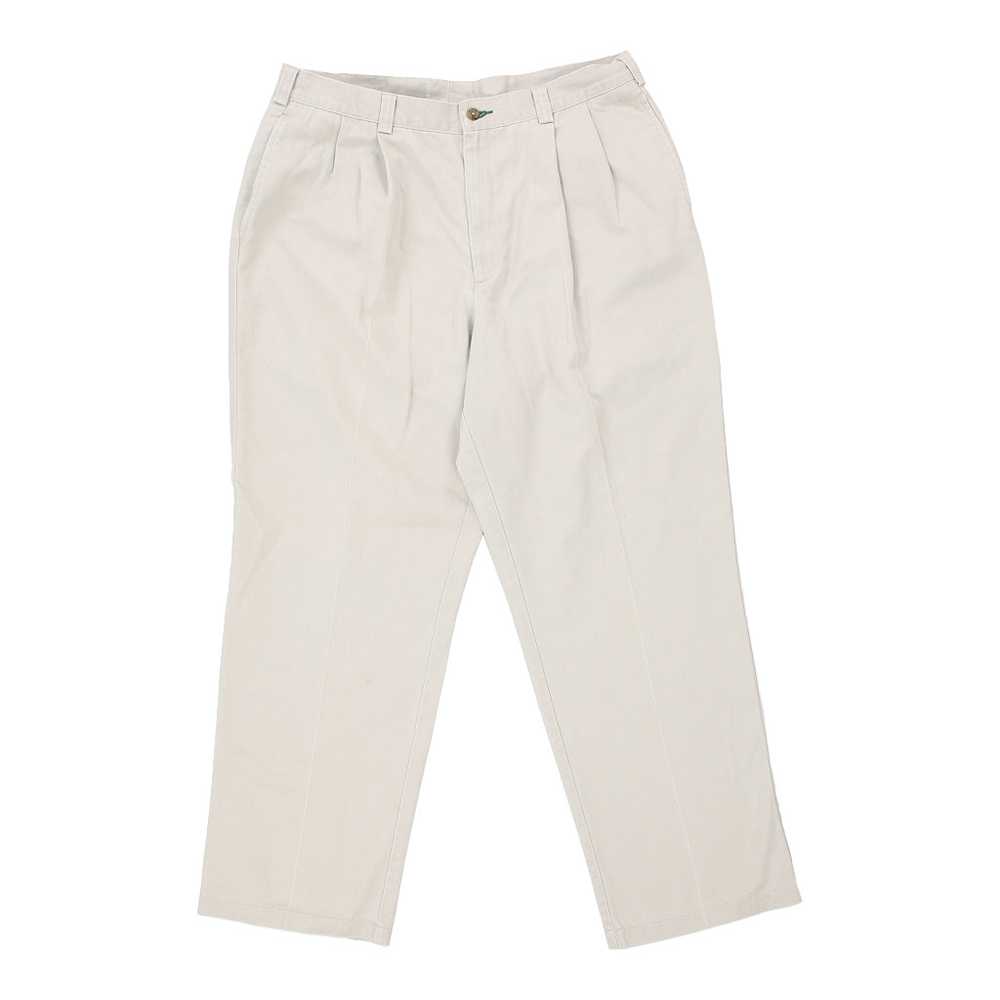 Tommy Hilfiger Chinos - 34W 30L Beige Cotton Blend - image 2