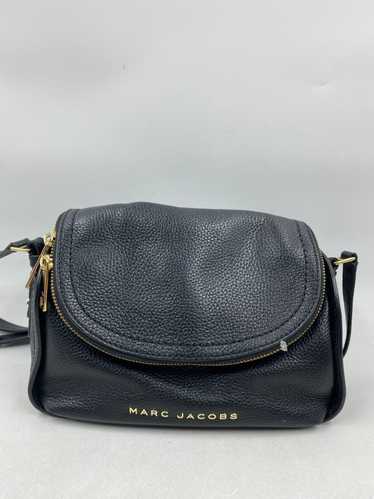 Authentic Marc Jacobs Black Leather Mini Messenger