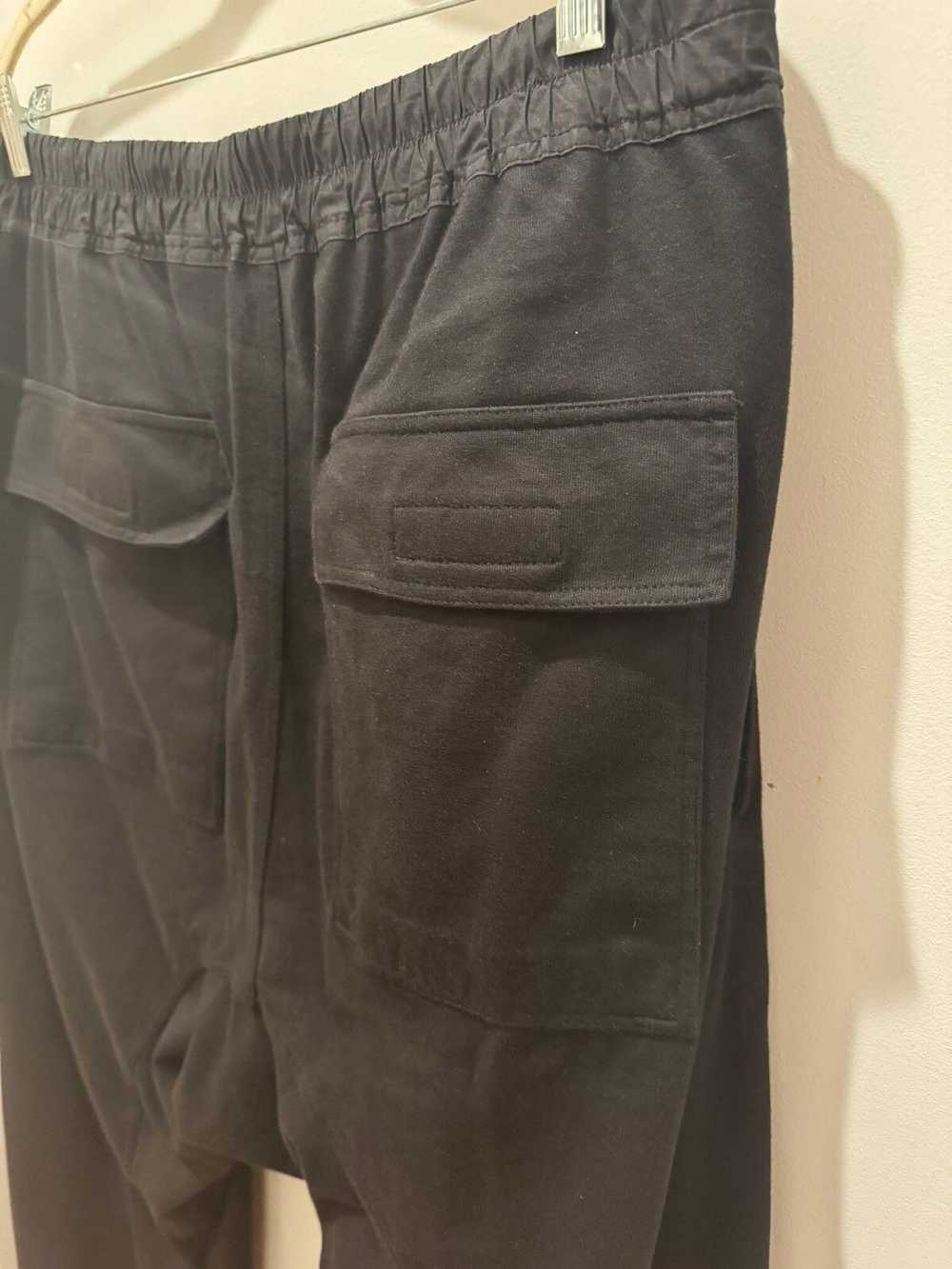 Rick Owens Rick Owen’s Drawstring Pocket Sweatpan… - image 7